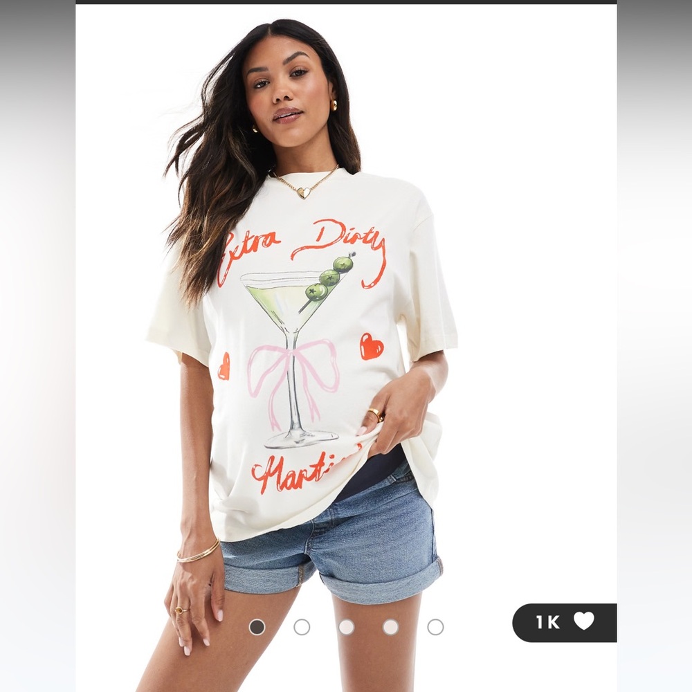 ASOS Maternity Denim Shorts